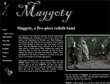 Tablet Screenshot of maggoty.co.uk